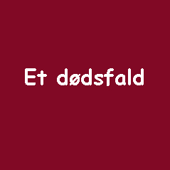 Et dødsfald