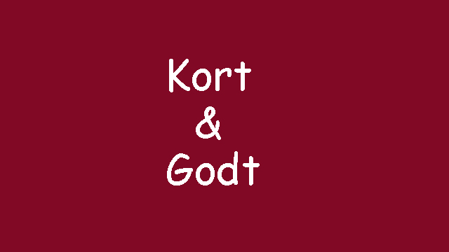 Kort  Godt